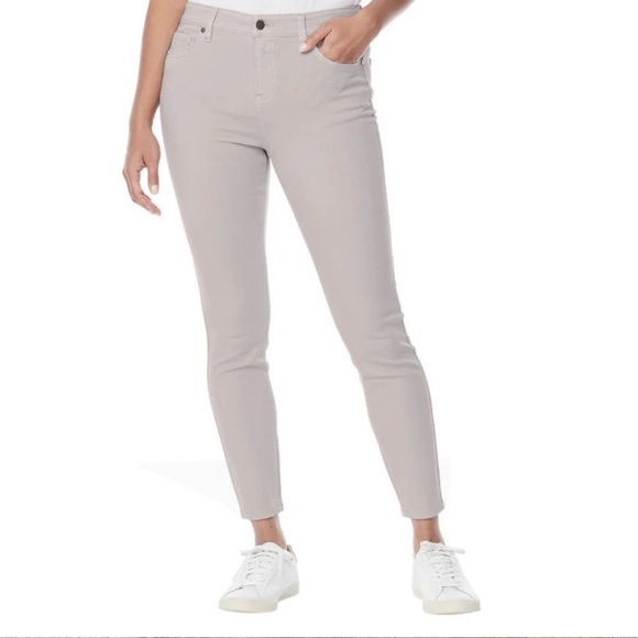 Buffalo David Bitton Denim - Buffalo David Bitton | Grey Aubrey High Rise Stretch Ankle Grazer Jeans - 14